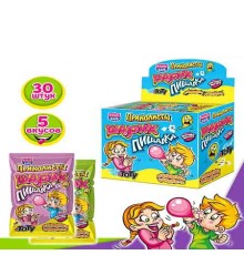 Карамель Канди Клаб Взрывная  1гр*30*(12бл) Приколисты Шарик-Пищалка