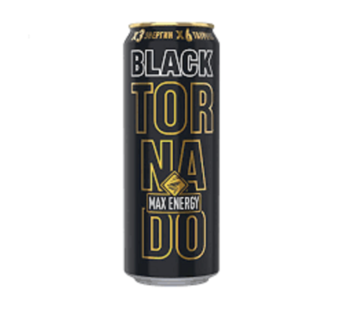 Энергетический напиток Торнадо ж/б 0,45л*12 Блек