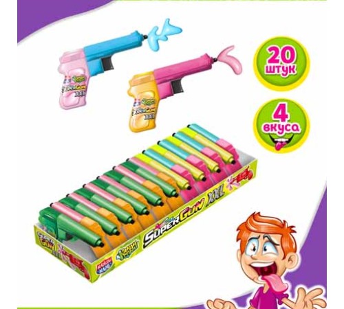Жидкая конфета Канди Клаб 30мл*20*(12бл) SUPER GUN XXL Пистолет