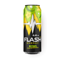 Энергетический напиток Флеш ап Энергия 0,45л*24 ж/б Киви и Карамболы