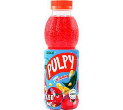 Палпи напиток 0,45л*12шт Вишня