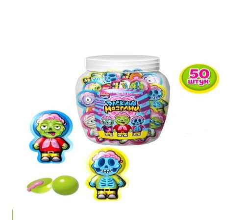 Мармелад Канди Клаб 10гр*50*(12бан) Раскинь мозгами