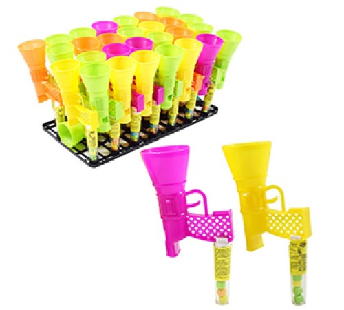 Игрушка в тубе Канди Клаб Драже  2гр*30*(12бл) Пистолет