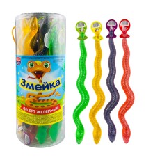 Желейный десерт  Канди Клаб 35гр*48*(6бан) Змейка