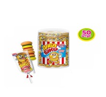 Мармелад Канди Клаб 12гр*50*(8бан) Дабл бургер на палочке