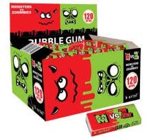 Жевательная резинка Канди Клаб не Дражированная  *120*(10бл) Monsters vs Zombies