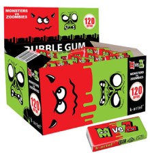 Жевательная резинка Канди Клаб не Дражированная  *120*(10бл) Monsters vs Zombies