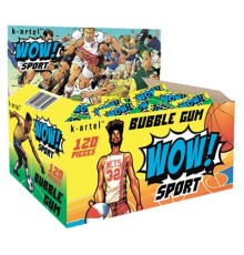 Жевательная резинка Канди Клаб не Дражированная  *120*(10бл) WOW sport