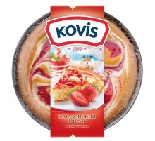 Пирог Каталонский  Ковис 400гр*6 Клубника со сливками