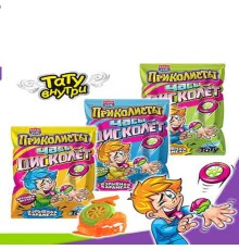 Карамель Канди Клаб Взрывная  1гр*30*(12бл) Приколисты Часы Дисколет