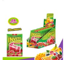 INVITE  растворимый напиток 5гр*24*(8бл) Малина
