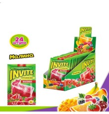 INVITE  растворимый напиток 5гр*24*(8бл) Малина