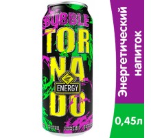 Энергетический напиток Торнадо ж/б 0,45л*12 Bubble