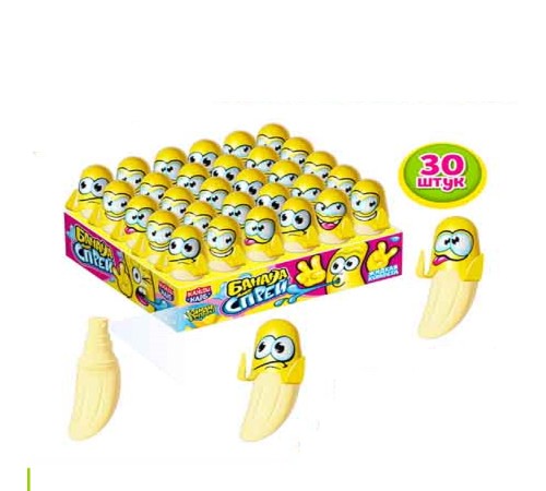 Жидкая конфета Канди Клаб 15мл*30*(12бл) Банан спрей