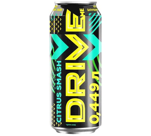 Драйв Ми  энерг.напиток 0,449л*12 ж/б.Цитрус Смэш