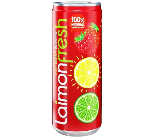 Лаймон Фреш 0,33л*12 Ягоды ж/б