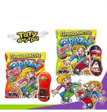 Карамель Канди Клаб Взрывная  1гр*30*(12бл) Приколисты Crazy Скейт