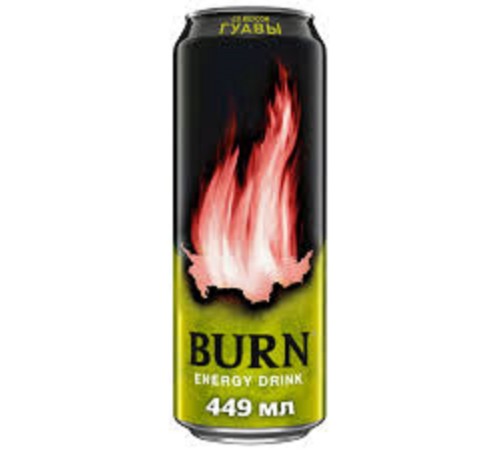 Энергетический напиток Бёрн  0,449*12 Гуава