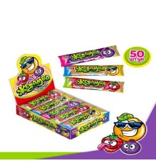 Жевательная конфета Канди Клаб 10гр*50*(18бл) Жевамба Ассорти