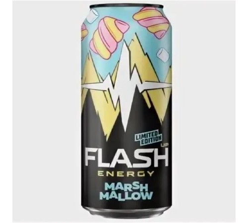 Энергетический напиток Флеш ап Энергия 0,45л*24 ж/б Маршмеллоу