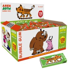 Жевательная резинка Канди Клаб не Дражированная  *120*(10бл) Анекдоты