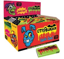 Жевательная резинка Канди Клаб не Дражированная  *120*(10бл) Страшилки