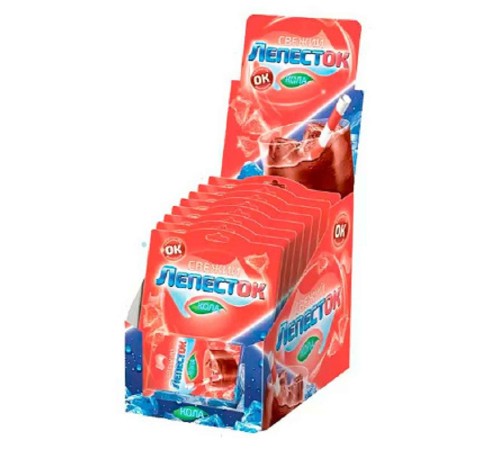 Пластинки освежающие Канди Клаб  0,8гр*20*(24бл) Свежий лепесток Кола