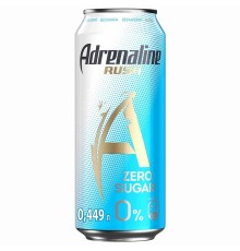 Адреналин Раш 0,449л*12 бан.Без сахара