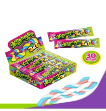 Жевательная конфета Канди Клаб 12гр*30*(12бл) Жевамба 3в1