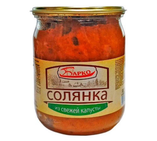 Солянка из свежей капусты "Барко" ГОСТ 500г*8