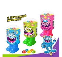 Сахарное драже Канди Клаб  7гр*30*(12бл) Монстрик-Попрыгун