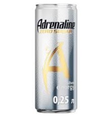 Адреналин Раш 0,25л*12 Без сахара