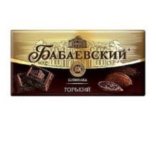 Бабаевский  шоколад  75гх19шт*(4бл) Горький