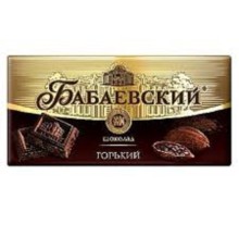 Бабаевский  шоколад  75гх19шт*(4бл) Горький