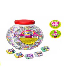 Жевательная резинка Канди Клаб  5гр*200*(8бан) Gumster 4в1