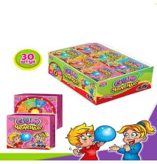 Жевательная резинка Канди Клаб  4гр*30*(12бл) Gum Челендж с татуировкой