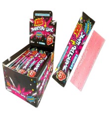 Жевательная конфета  Электрошок XXL  25гр*36*(12бл) Клубника
