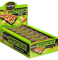 Батончики Protein Nut&Go 36г*18*(8бл) Миндаль и Арахис