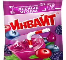 INVITE  растворимый напиток 12гр*24*(6бл) Лесные ягоды