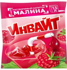 INVITE  растворимый напиток 12гр*24*(6бл) Малина