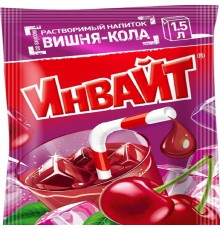 INVITE  растворимый напиток 12гр*24*(6бл) Вишня-Кола