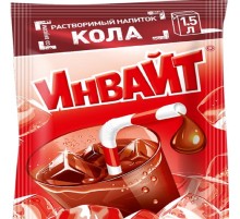 INVITE  растворимый напиток 12гр*24*(6бл) Кола