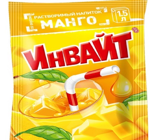 INVITE  растворимый напиток 12гр*24*(6бл) Манго