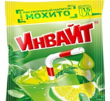 INVITE  растворимый напиток 12гр*24*(6бл) Мохито