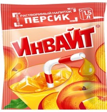 INVITE  растворимый напиток 12гр*24*(6бл) Персик