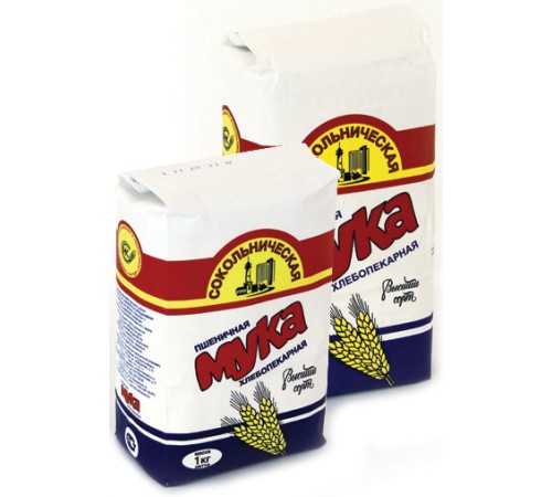 Мука Сокольники Высший сорт 2кг*6