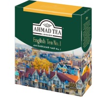 Ахмад 100 пак*(8) Английский №1 /желтая полоса/