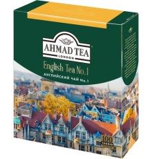 Ахмад 100 пак*(8) Английский №1 /желтая полоса/