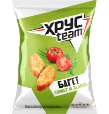 Хрустим Багет 60г*24  Томат Зелень