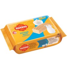 Вафли Яшкино 200г*24 Сливочные